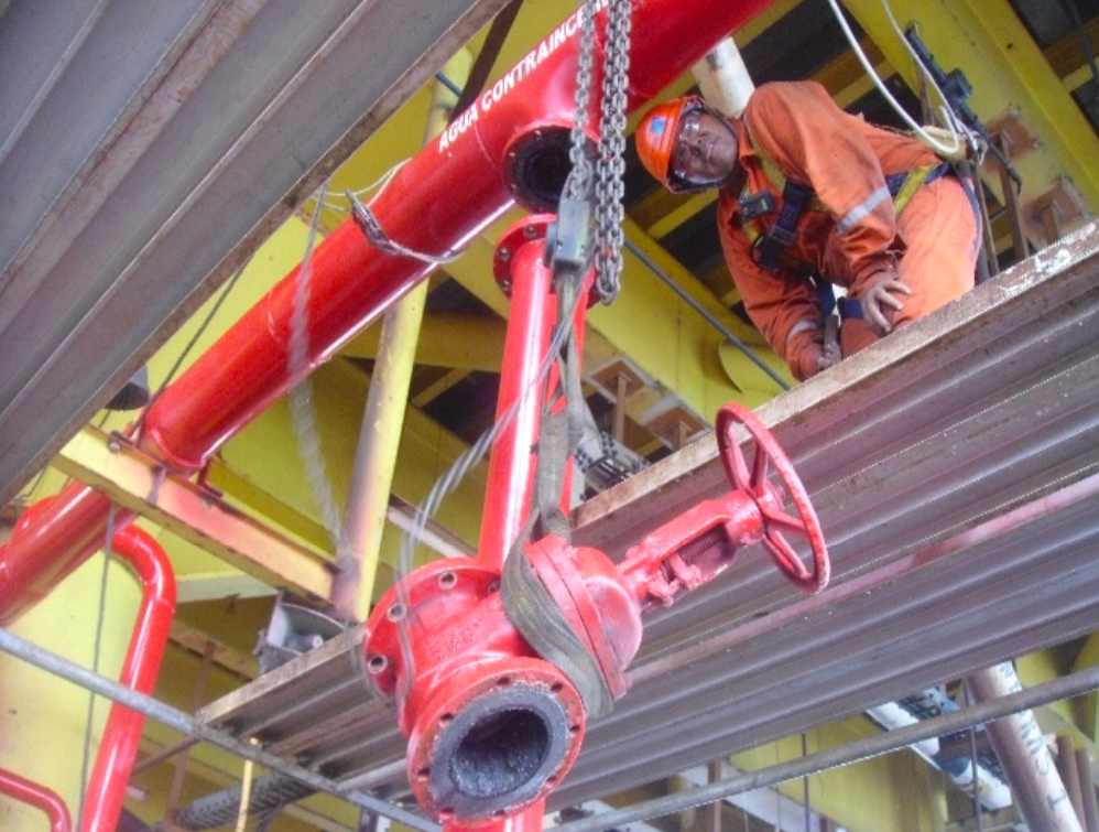 Mantenimiento a sistema de red contra incendio